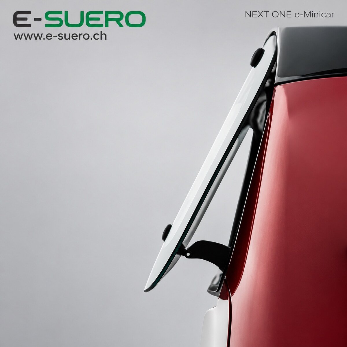 E-Suero NEXT ONE TSC e-Minicar 25 km/h Lithium Edition — Scheibenwischer